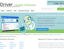 Tablet Screenshot of driver-update-software.com